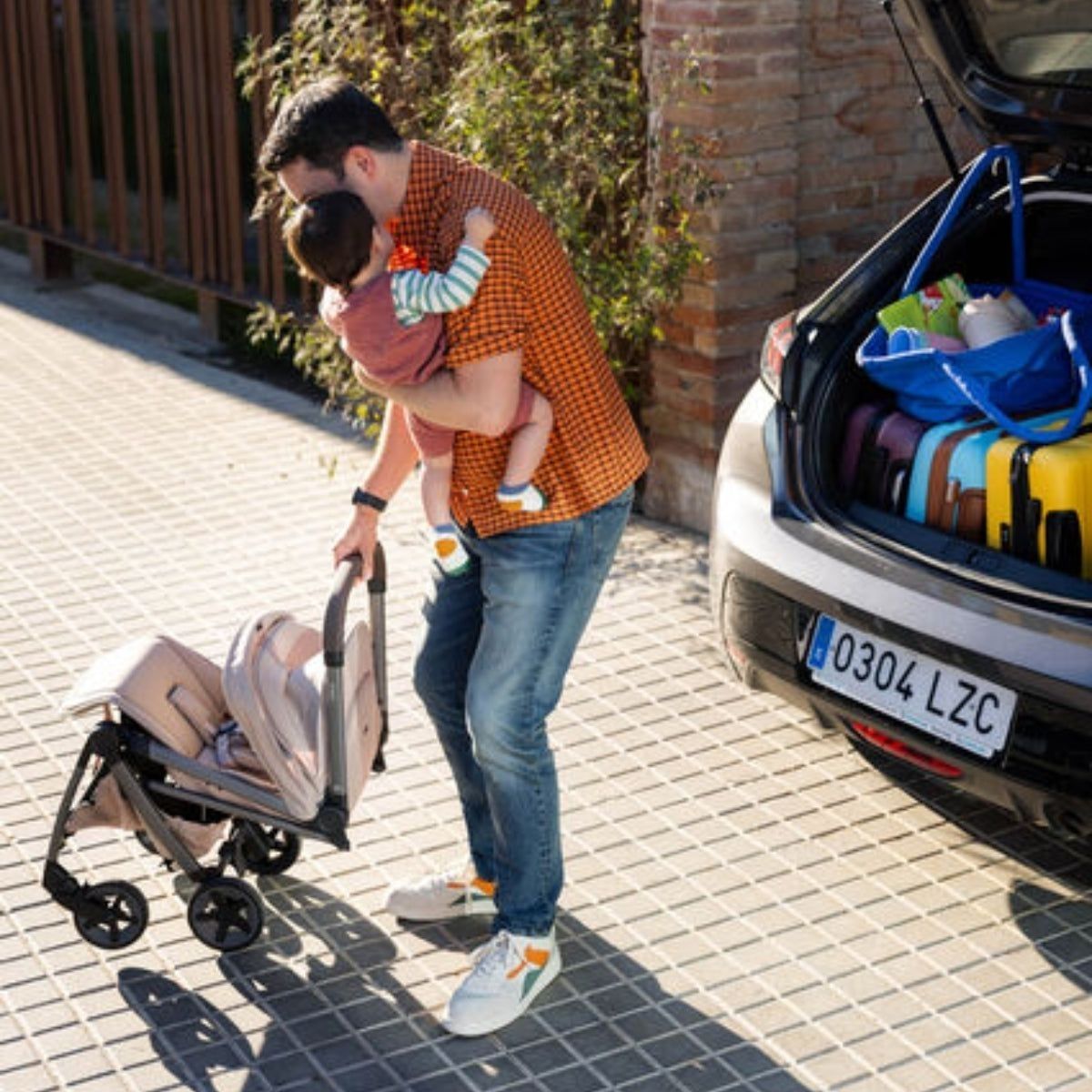 Joolz Aer2 Lightweight Compact Stroller - Pebble Grey - Easy Fold 